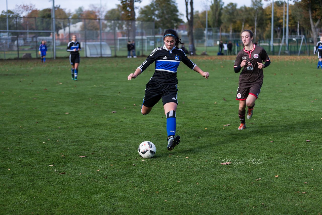 Bild 354 - B-Juniorinnen Hamburger SV - FC St.Pauli : Ergebnis: 1:2